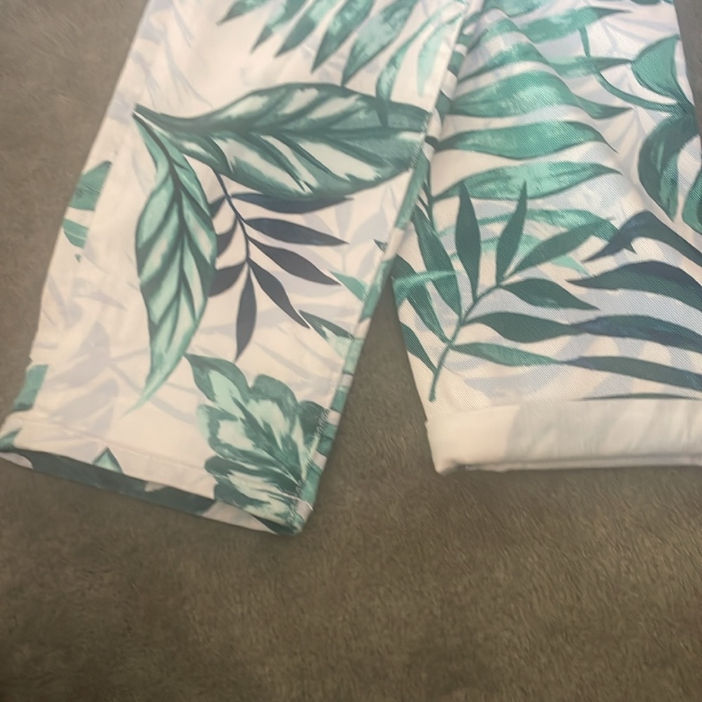 Tommy Bahama women’s leaf print ankle Pant (sample) 28 x28 - Picture 8 of 8